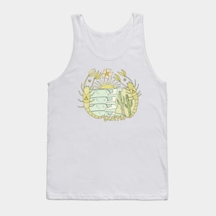 scorpio surfy zodiac // retro surf art by surfy birdy Tank Top